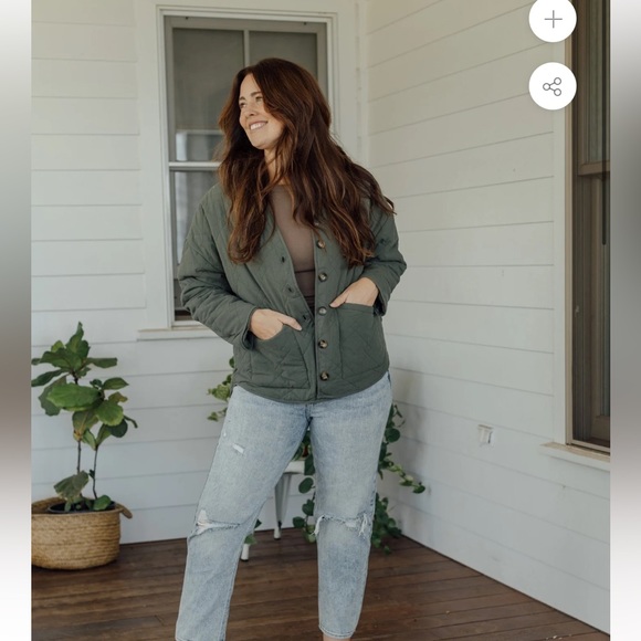 Jackets & Blazers - Santa rosa Neuflora jacket coat quilted size m/l nwt